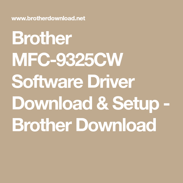Brother drivers for mac
